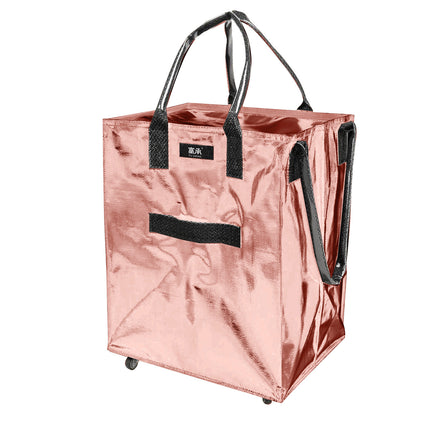 Haiken Bag Outdoor Foldableing Travel Bag with Wheels Family Storage Bag Large Capacity Multifunctional Grocery Shopping Satchel Tote Bag