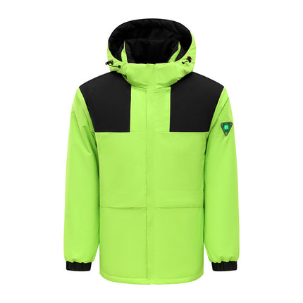 Cross-border Explosions Graphene Smart Heating Suit with Temperature Display USB Charging Heating Lovers Rushforward Clothes