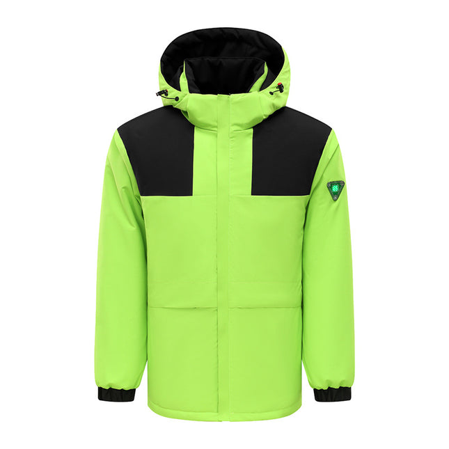 Cross-border Explosions Graphene Smart Heating Suit with Temperature Display USB Charging Heating Lovers Rushforward Clothes