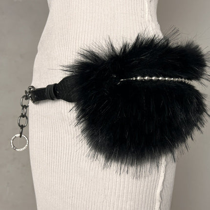Rhinestone Mao Mao stitching belt shiny Mao Mao belt new Y2K all-match pin buckle corns hot girl belt