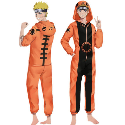 Autumn and Winter Cartoon One-Piece Pajamas for Students Husky Ao Bing Shiba Inu Hamster Couple Two-Dimensional Animation One Piece Dropshipping