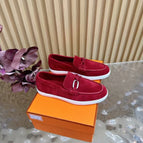 Brick red suede / 35 women's model