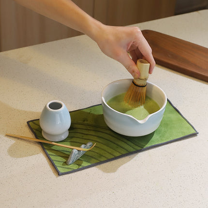 Japanese-Style Matcha Brush Tea Whisk Stand Bamboo Whisk Tea Gift Set Cross-Border Shipping