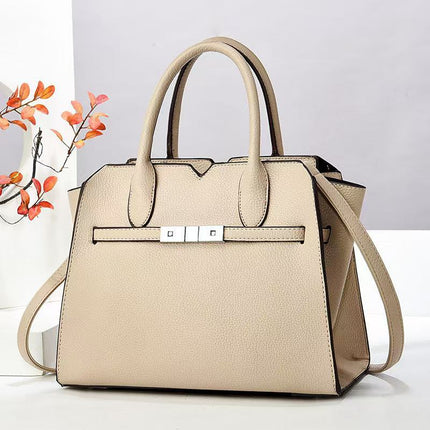 Ready-Made Lock Women's Bags, Fashionable Women's Bags, Large-Capacity Shoulder Crossbody Bags, High-End Handbags for Women