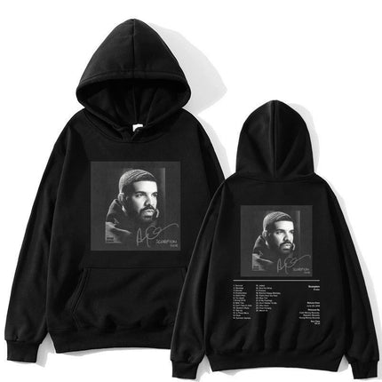 [Cross-Border Code] Rapper Drake Scorpion Music Album Print Hoodie