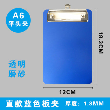 Black Butterfly small ticket holder mini board clip student homework clip order opening restaurant order folder equipment 7-inch bill