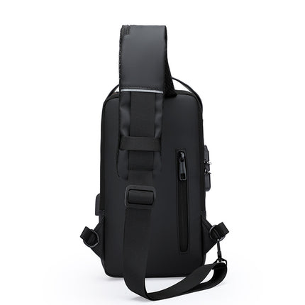 Men's Anti-Theft Password Lock Chest Bag, Travel Essentials, Large Capacity Wholesale, Massive Inventory, Quick Delivery, Customizable Crossbody Bag