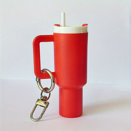 Cross-border New Product Stanley Stanley Keychain Pendant Ice Cup Keychain Can Hold Lipstick Backpack Hanging