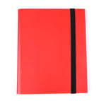 Red / 12 grid PP strap 480 card book