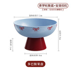 Small provence blue + angora red [drainable base]