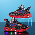 Ultraman black and red mesh with lights / Size 25/shoe inner length is about 15.8cm