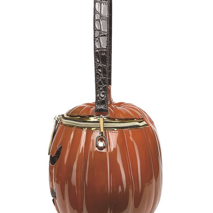 European and American Fashion 2025 Casual Halloween Cross-Border Hot Sale Personalized Stereo Pumpkin Head Bag Shoulder Crossbody Women's Bag