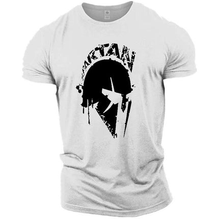 Sports Short-sleeved Men's Fitness Running Training Loose Trendy Moisture-wicking Stretch Casual Round Neck T-shirt