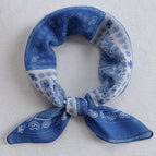 Cashew confident grid blue / 58x58cm