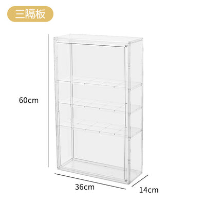 Bubble mate blind box storage display rack storage box wall-mounted dustproof acrylic doll hand-made Display Box Cabinet