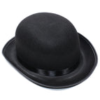 Bowler Hat-Black-Cap 52cm / Select size as required