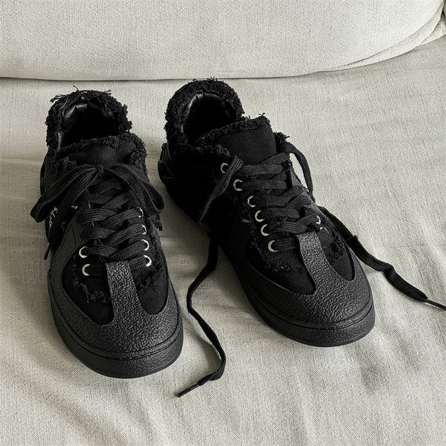 [Celebrity Style] Classic Niche Sneakers Retro Trend Thin Rubber Sole Trendy Versatile T-Head Training Shoes X508