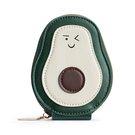 New cute avocado card bag foreign trade hot chattering hot 11 card exquisite fashion storage bag wallet