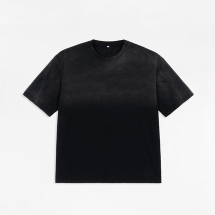 ETAI Men's Wear | Cross-border Tide Brand high quality Pure Cotton Short-sleeved Men's T-shirt Gradient Street Style Spray Horse Men's Short-sleeved