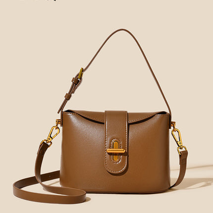 Vansman Bag Women's High-end Messenger Bag Vegetable Basket Bucket Bag Bags Shiling Bag Women's Handbag Small