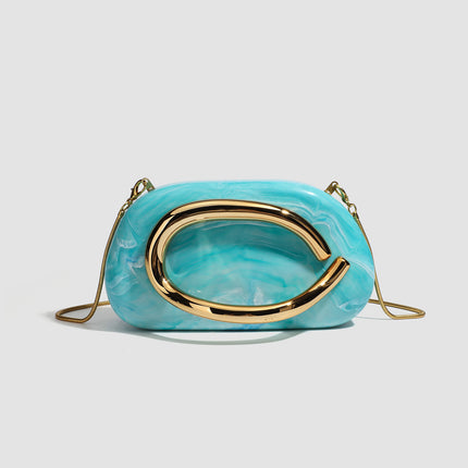 High-Appearance Single-Shoulder Crossbody Bag, Retro Versatile Chain Phone Bag, 2026 New Model Women's Clutch Evening Bag