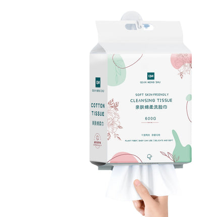 Disposable Face Towel, Pure Cotton, Soft Cotton Towel, Skin-Friendly Face Towel, Wall-Mounted Cleansing Towel, Face Wipe Towel, Face Wash Towel