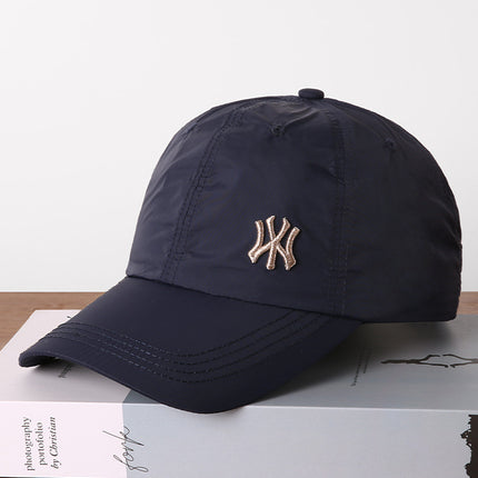 Quick-Drying Sun Protection Hat, Unisex Breathable Peaked Cap, Fashionable and Versatile Baseball Cap Wholesale Custom Logo