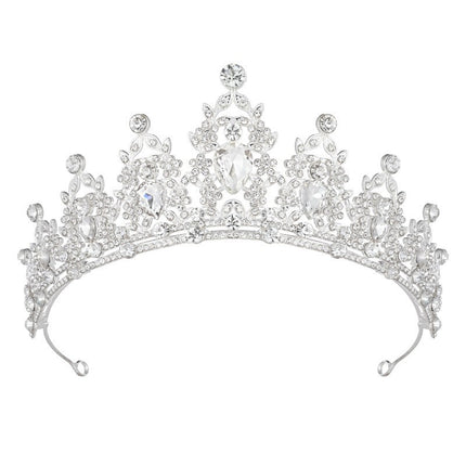 European and American Fashion Birthday Crystal Crown Tiara Decoration Girl Party Photo Internet Celebrity Atmosphere Props Scene Layout