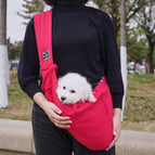 Red Polyester Bag Plus Phone Pocket
