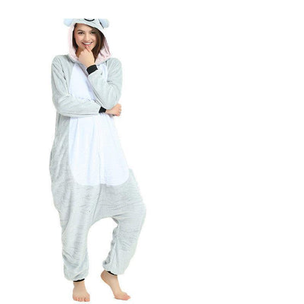 Cross-Border Wholesale Flannel Unicorn Onesie Pajamas Cartoon Animal Cute New Style Adult Cross-Border Loungewear