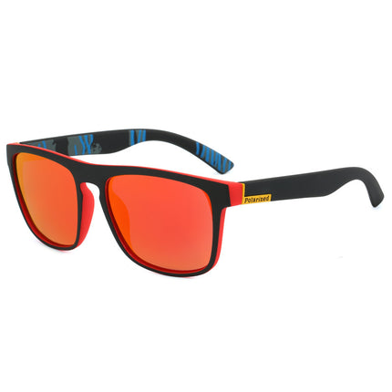 Polarized Elastic Paint Real Film Sunglasses Outdoor Beach Men's Sunglasses Fishing Mountaineering Glasses Anti-UV New