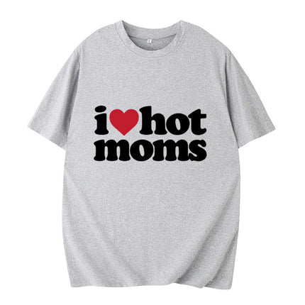 220g Heavyweight European Size Export Women's Tops Cross-Border E-Commerce Amazon Letter Style Printed Cotton T-Shirt Letters