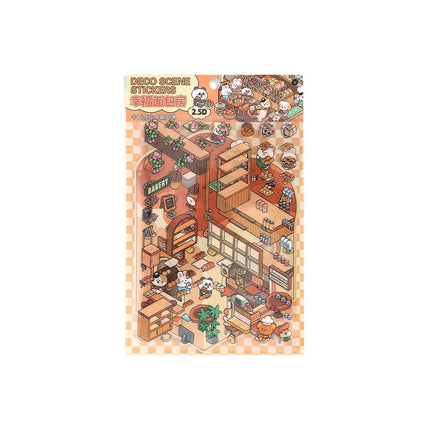 infeelme's Fifth Play 3d Landscape Sticker in Business Today Innovates Little Red Riding Book's New DIY Landscape House