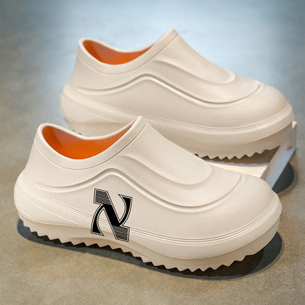 Chef Shoes Men's Waterproof Hotel Production Workshop Ktv Safety Shoes Home Indoor Kitchen Cross-Border Work Shoes Men