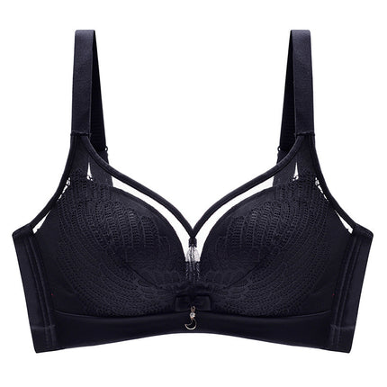 Explosions Swan Dream Lace Bra Gather No Steel Ring Women's Adjustable Underwear Thickness Cup Factory Explosions on behalf of the hair