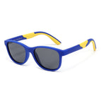 Blue and yellow frame c7
