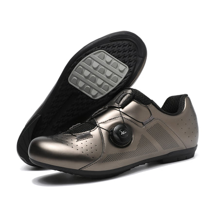 Cross-border foreign trade bicycle shoes cycling shoes men and women road bike lock shoes mountain bike breathable hard bottom wholesale