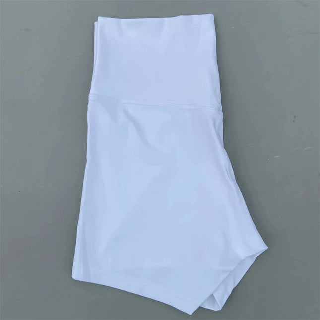 Dopamine Color Yoga Shorts Tight-Fitting High-Elastic Breathable Nude Sports Three-Point Bottoming Shorts Safety Pants