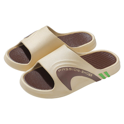 Slippers Men's Casual Summer Outer Wear Sports Non-slip Odor Deodorant Slip-on Feeling Men's Sandals and Slippers Open Toe Platform Beach Shoes