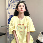 Yellow (half apple) / S (recommended to wear 37.5-50kg years old)
