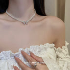 698 silver diamond bow