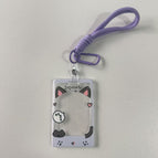 [purple fox ears]-lanyard style