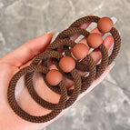 Frosted ball [light brown] 1 piece