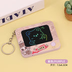 Cartoon purple writing board