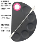 Black large semicircle/set