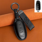 Type a [black] leather cord