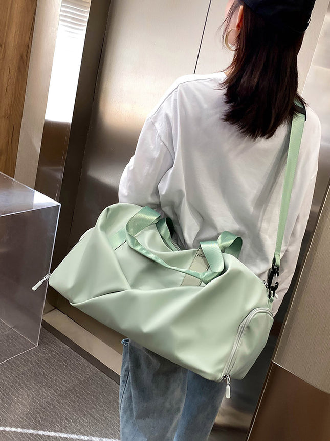 2023 new wet and dry separation storage training bag large capacity portable crossbody luggage bag Yoga Sports Fitness Bag
