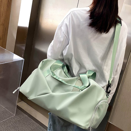 2023 new wet and dry separation storage training bag large capacity portable crossbody luggage bag Yoga Sports Fitness Bag