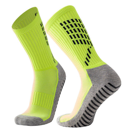Professional dispensing football socks autumn and winter men's mid-tube socks adult youth sports socks thickened towel bottom socks cross-border