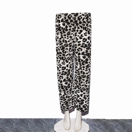 Cross-border Fashion Ink Butterfly National Style Casual Pants Women's New Chinese Style Loose Wide Leg Loose Summer New Ankle-length Pants
